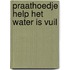 Praathoedje help het water is vuil
