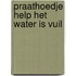 Praathoedje help het water is vuil