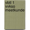 VBTL 1 VVKSO MEETKUNDE by B. Carreyn