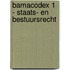 Bamacodex 1 - Staats- en bestuursrecht