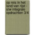 Op Reis In het land van Rijst - STW Integrale Opdrachten 3/4