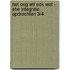 Het oog wil ook wat - STW Integrale opdrachten 3/4