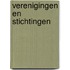 Verenigingen en stichtingen