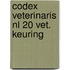 Codex veterinaris NL 20 vet. keuring