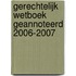 Gerechtelijk wetboek geannoteerd 2006-2007