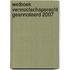 Wetboek vennootschapsrecht geannoteerd 2007