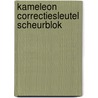 Kameleon correctiesleutel scheurblok by R. van den Abbeele