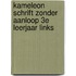 Kameleon schrift zonder aanloop 3e leerjaar links