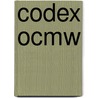 Codex OCMW by D. Adriaens