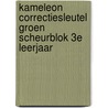 Kameleon correctiesleutel groen scheurblok 3e leerjaar by R. van den Abbeele