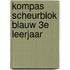 Kompas scheurblok blauw 3e leerjaar