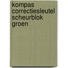 Kompas correctiesleutel scheurblok groen by W. Dhaveloose