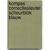 Kompas correctiesleutel scheurblok blauw door W. Dhaveloose