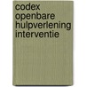 Codex openbare hulpverlening interventie door W. Ghysel