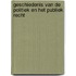 Geschiedenis van de politiek en het publiek recht