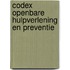 Codex openbare hulpverlening en preventie