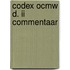 Codex OCMW D. II Commentaar
