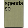 Agenda so by P. Maes