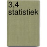 3,4 Statistiek by Unknown