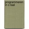 Programmeren in C-taal by R. Soenens