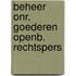 Beheer onr. goederen openb. rechtspers