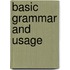 Basic grammar and usage