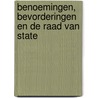 Benoemingen, bevorderingen en de Raad van State door Onbekend