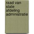 Raad van State afdeling administratie