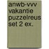 ANWB-VVV vakantie puzzelreus set 2 ex.