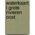 Waterkaart l grote rivieren oost