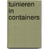 Tuinieren in containers