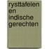 Rysttafelen en indische gerechten