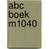 Abc boek m1040