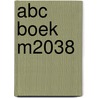 Abc boek m2038 door Frank Cramer
