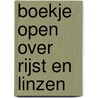 Boekje open over rijst en linzen door Stacey B. Day