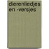 Dierenliedjes en -versjes
