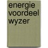 Energie voordeel wyzer