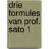 Drie formules van prof. sato 1