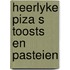Heerlyke piza s toosts en pasteien