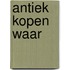 Antiek kopen waar