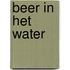 Beer in het water