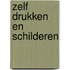 Zelf drukken en schilderen