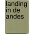 Landing in de andes