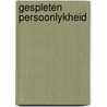 Gespleten persoonlykheid by Hugh Craig
