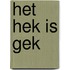 Het hek is gek