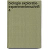 Biologie exploratie- experimentenschrift 4 door F. de Facq