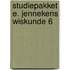 Studiepakket e. jennekens wiskunde 6