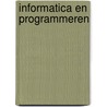 Informatica en programmeren by Goethals
