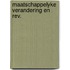 Maatschappelyke verandering en rev.