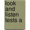 Look and listen tests a by Muchez